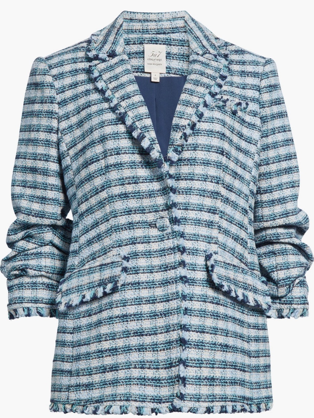 Cinq A Sept Khloe Stretch Blazer Jacket - Picture 6 of 10